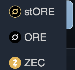 Just moved stORE and ORE above ZEC.

Gotta respect the $1.8M shielded stORE/ORE in Privacy Cash.