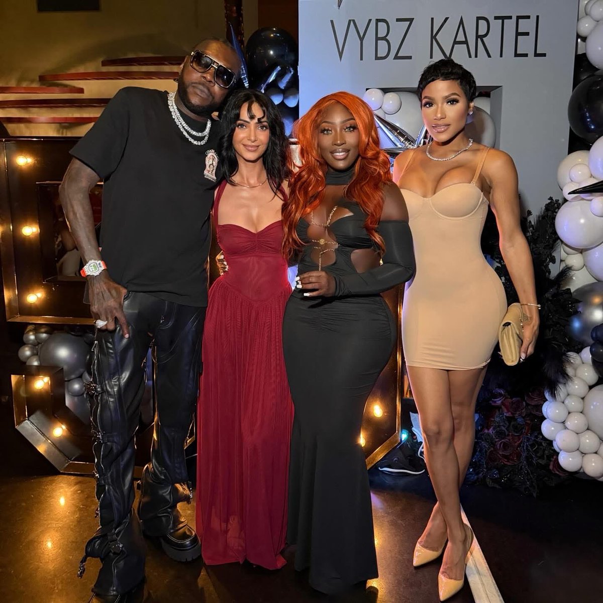 Vybz Kartel celebrating his 50th birthday 🎉
#Vybzkartel
#Vybzkartelmusic #Spice #Spiceofficial 
#djkhaled #SidemÖztürk #Ishawna