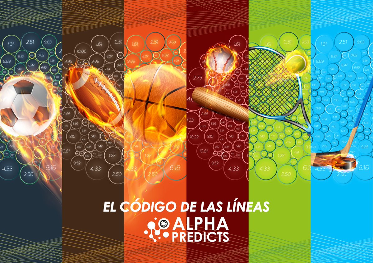 AlphaPredicts's tweet image. Es Hora de aprender a apostar lee líneas mejora tus parleys mejora tus ganancias pronto lo tendrás a la mano en tu dispositivo