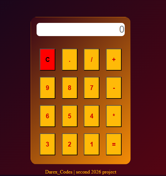 DAREXWISE08's tweet photo. Done with the first phase of our first project on the 40-project list: a responsive, non-functional calculator. This was pretty simple. Let's see what the list has next. https://t.co/LrbSNWLIgL