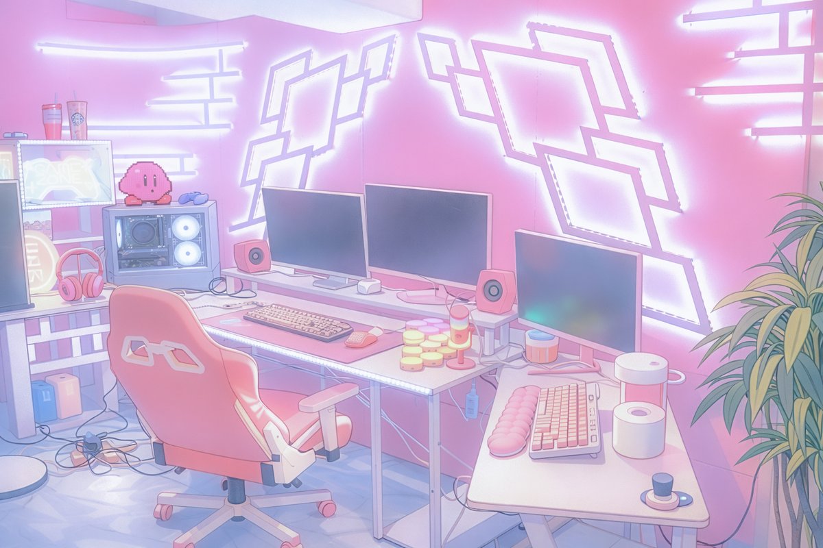 Studio_Parfum's tweet image. 🎀新スタジオ　オープン準備中！🎀

白×ピンク基調の甘〜いロココデザインと、色とりどりの光に包まれる「ゆめかわゲーミングブース」をご用意しました🎮️💖
KAWAIIが大爆発した空間が誕生します✨️
続報を楽しみにお待ちください…！💌
※画像は内装写真を元にしたイラストです

#撮影スタジオ