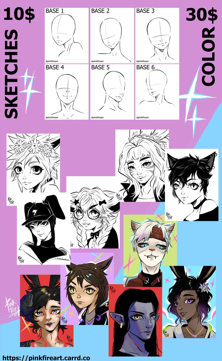 PinkFireArt - COMMS OPEN tweet media