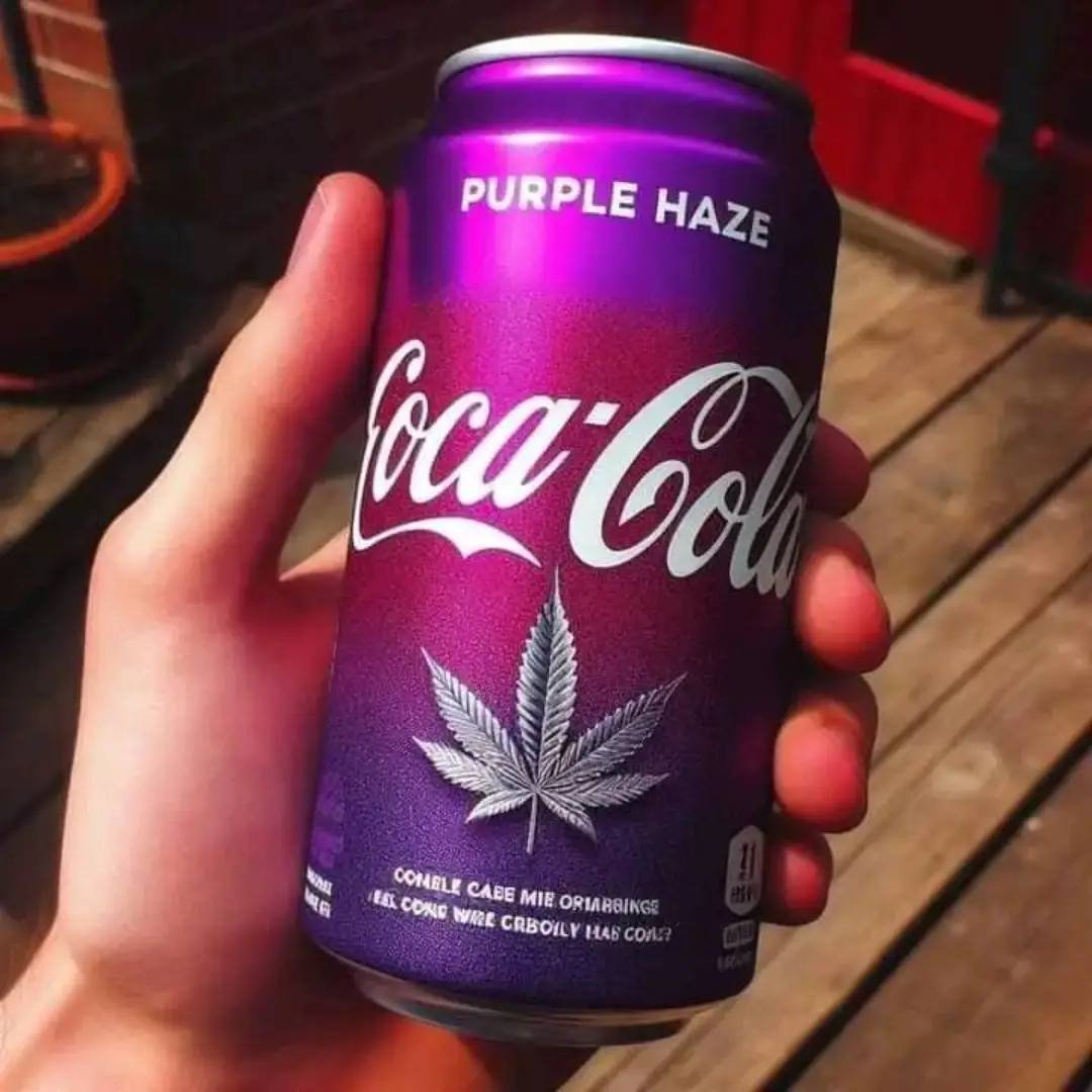 SPACECANNABIS's tweet image. coca cola de maconha