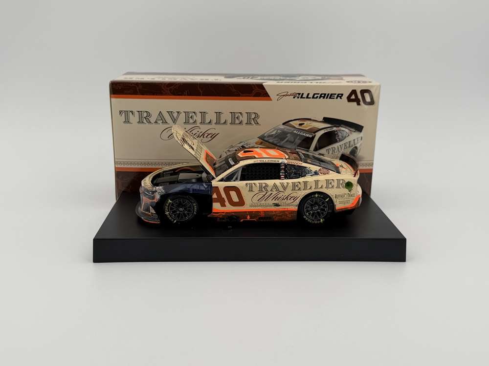 NEW: <a href="/J_Allgaier/">Justin Allgaier</a> 2025 Traveller Whiskey Raced Version Sound Base Chevrolet! 

Use code DFans for $6 off shipping per order over $30!

circlebdiecast.com/justin-allgaie…