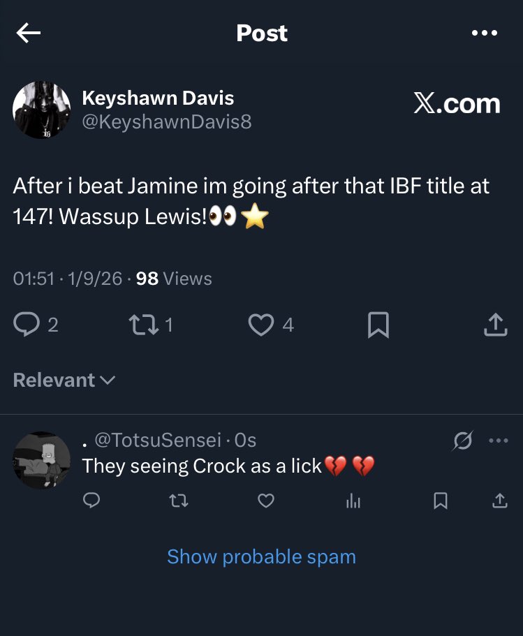 today Keyshawn Davis tells Devin Haney he is getting Lewis Crocker next.

#Boxing #DavisCrocker