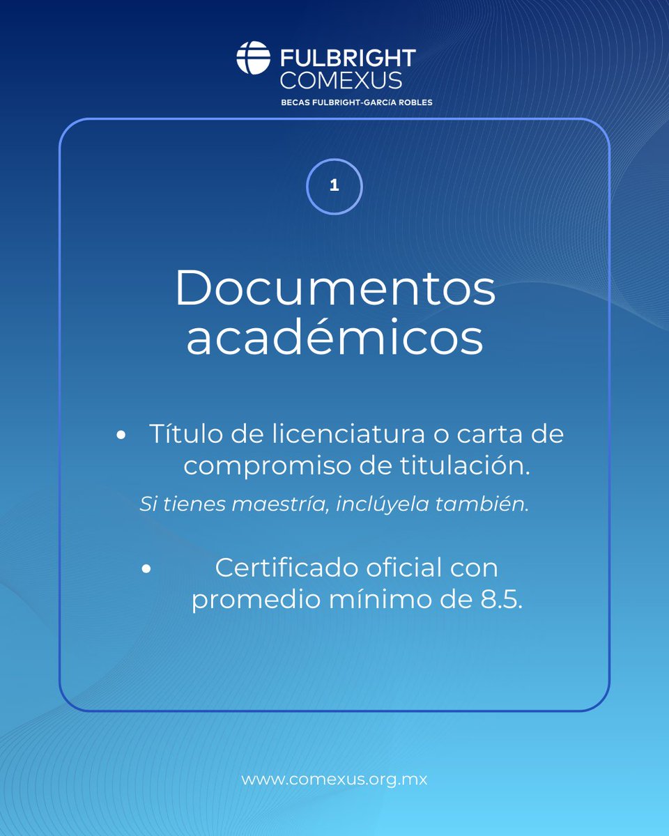 COMEXUS Fulbright-García Robles tweet media