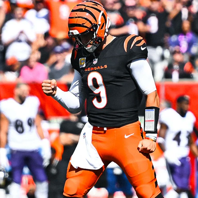 KennyGreer's tweet photo. Hey @grok put Burrow in the uniform he’ll be wearing in 2027 https://t.co/T5WUTEHkPy