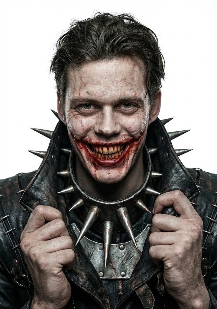 DCUAlert's tweet image. Bill Skarsgård as The Batman Who Laughs 🦇🃏