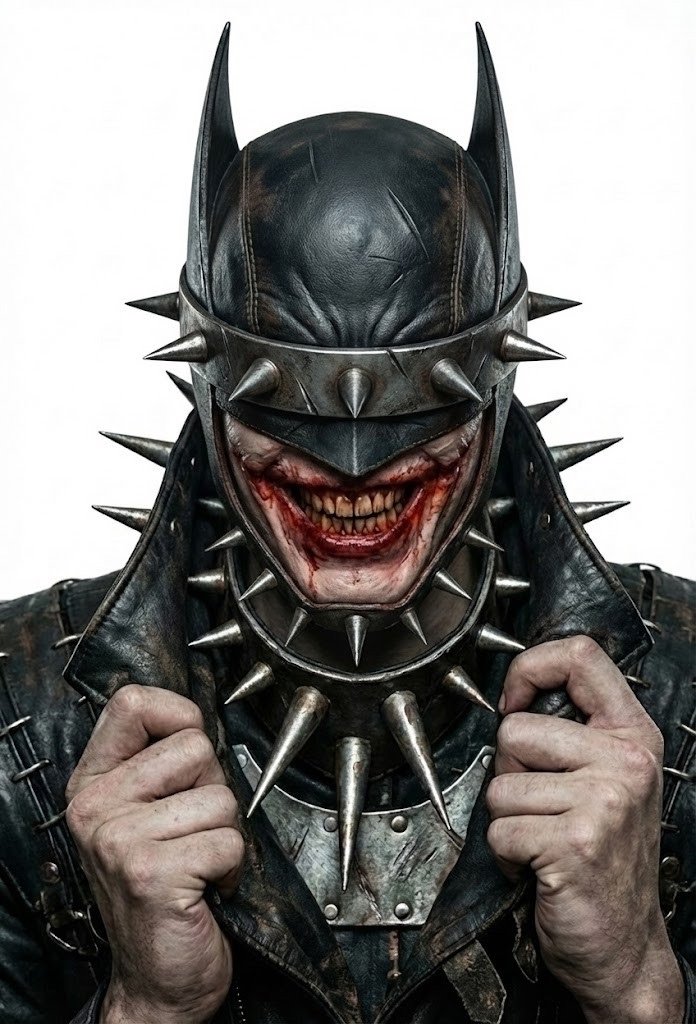 DCUAlert's tweet image. Bill Skarsgård as The Batman Who Laughs 🦇🃏