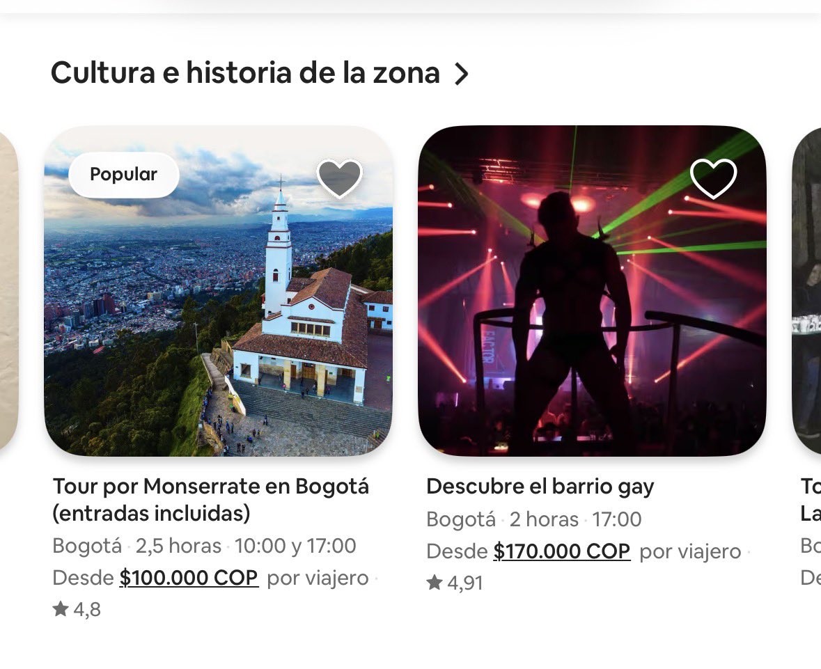 buscando cosas para hacer en bogotá en airbnb y me sale esto djdjdj