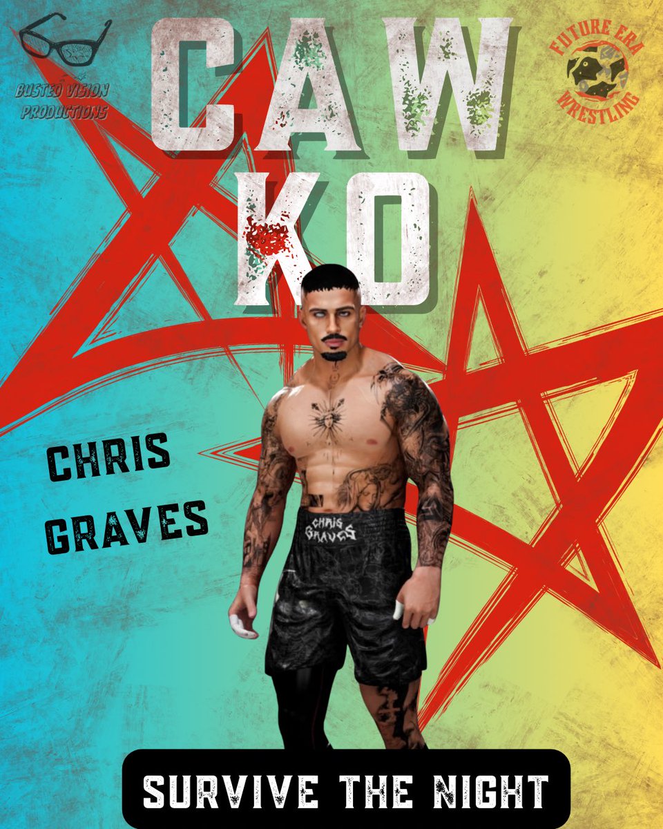 FEW4EVER's tweet photo. We got a dangerous man on our hands! Looking to make a name for himself here in the tournament! @CyclopsGraves is CONFIRMED for CAW KO! https://t.co/pbF5M3MbQX