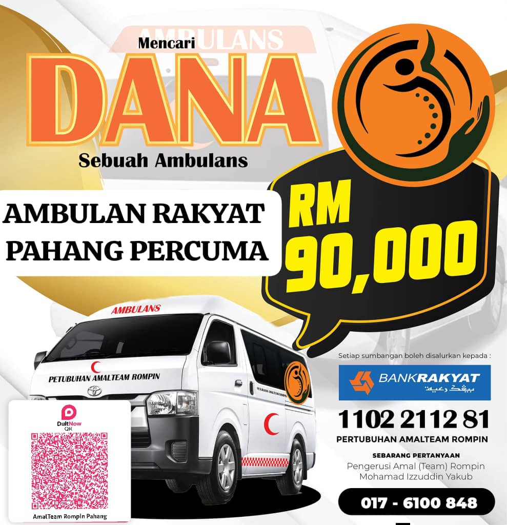 MDaudYusof's tweet photo. Kempen Derma Dua Digit kembali!
Dana kali ini untuk Ambulan Rakyat — agar bantuan kecemasan sampai tepat pada waktunya dan dapat memberi manfaat kepada seluruh komuniti.
Dua digit terakhir dalam akaun anda mungkin kecil, tetapi mampu menyelamatkan nyawa. https://t.co/fiBNGC2Dwx