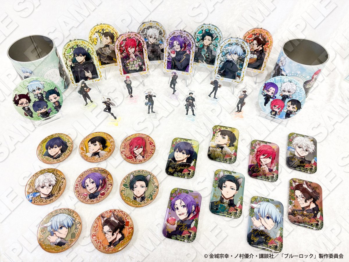 TVアニメ『ブルーロック』POP UP STORE in ロフト🦋

マズルオンラインショップにて本日より通販受付開始！

注文受付期間：2026年1月9日(金)12:00～2026年2月6日(金)23:59
お届け予定：2026年3月中旬
※在庫限りの商品がございますので、あらかじめご了承ください。