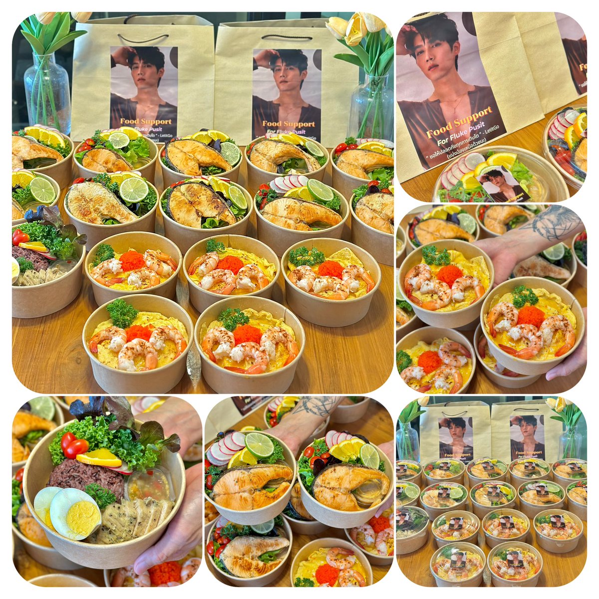 Torfuncatering's tweet image. 🗓️ 7/1/69 🎀 FOOD SUPPORT 🎀
Thank you lovely fans
for ordering food support for Fluke Pusit🥰. 
Have a nice day &amp;amp; enjoy your meal 

#flukepusit 

#snackbox #foodsupport 
#ขนมจัดเบรค #foodsupportศิลปิน 
#ฟู้ดซัพพอร์ต #ฟู้ดซัพพอร์ตศิลปิน #foodsupportthailand 
#TorfunCatering