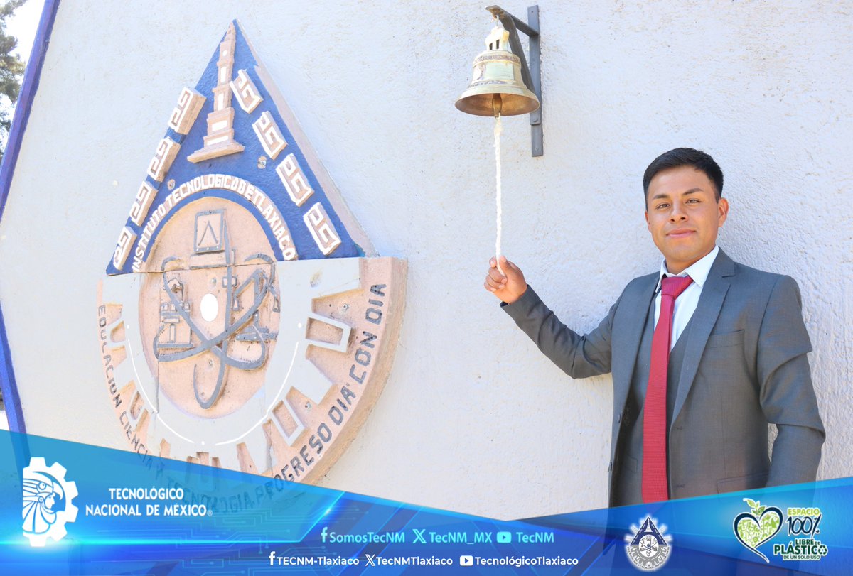 El día de hoy a las 13:00 horas, se realizó el acto de recepción profesional de Edwin Ramírez Ávila, de la carrera de Ingeniería en Gestión Empresarial, en el Instituto Tecnológico de Tlaxiaco.

Conoce la nota en nuestra página web:
tlaxiaco.tecnm.mx/2026/01/08/269…