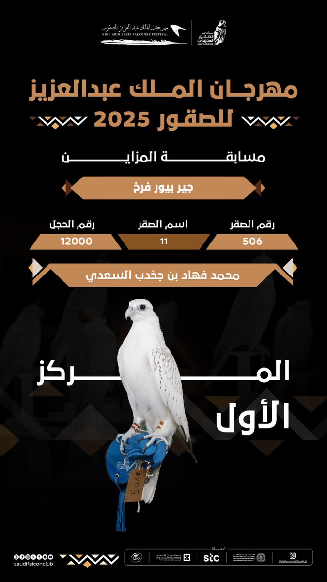 نادي الصقور السعودي Saudi Falcons Club tweet media