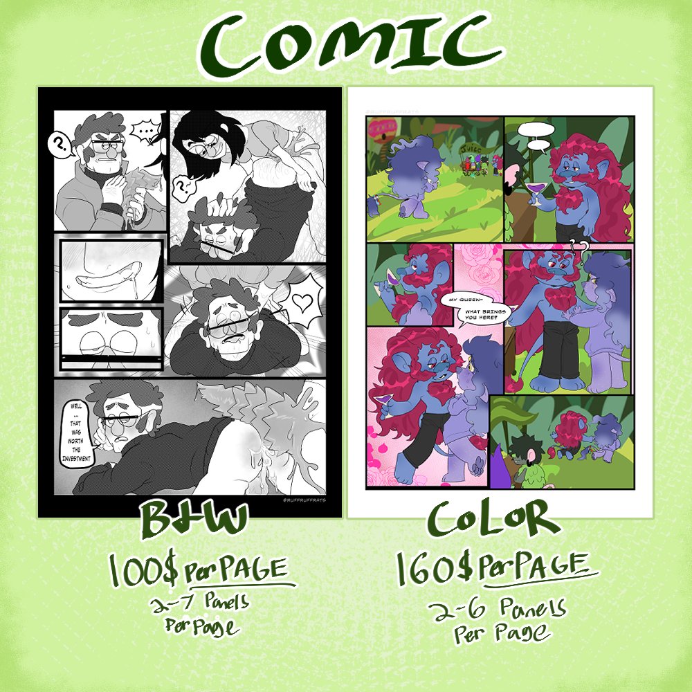 Ruff 🔞 COMMISSIONS OPEN tweet media