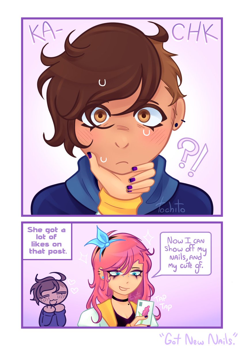 That one gyaru yuri manga but it's kimbrey cuz we love kimbrey yayy

#OMORIFANART #OMORI