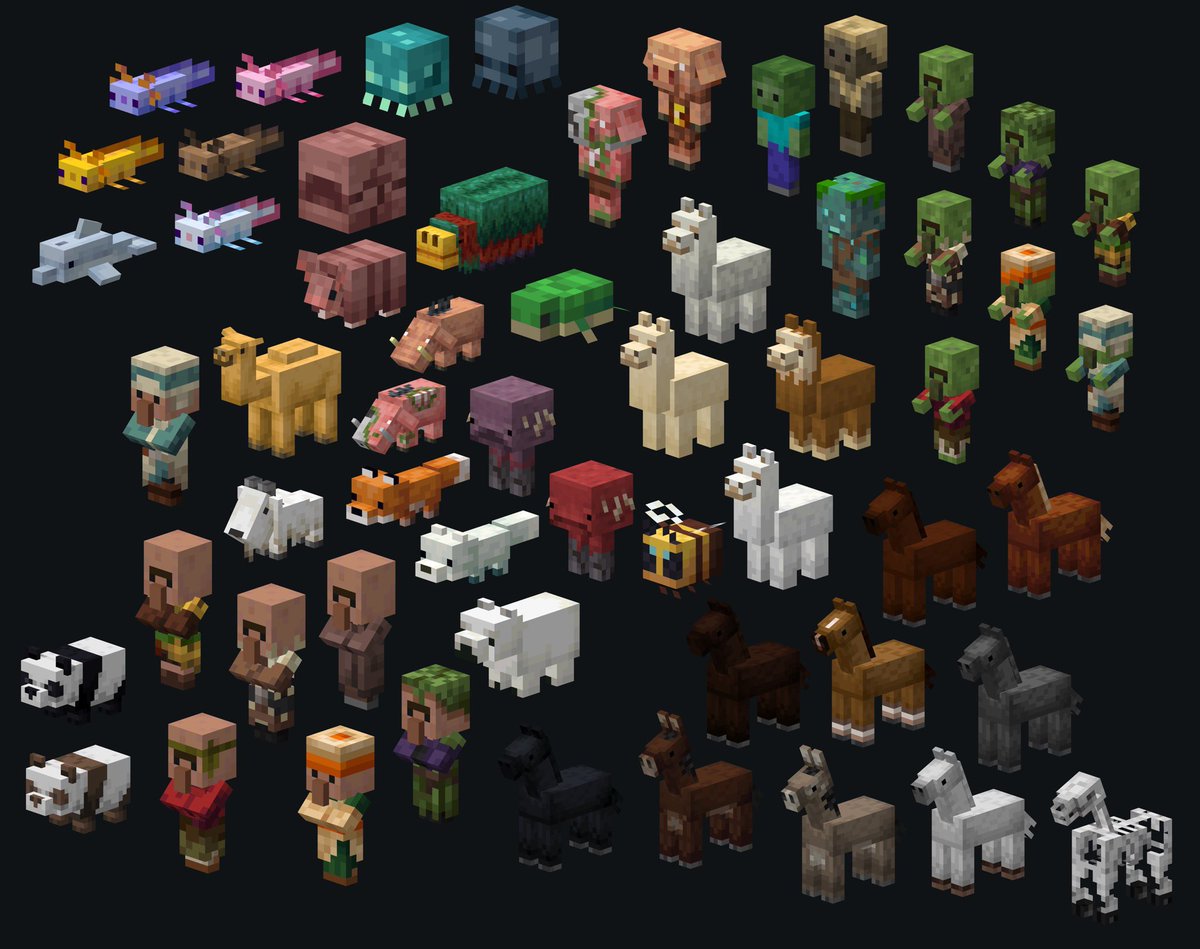 zozozrob1's tweet image. More mobs
#Minecraft