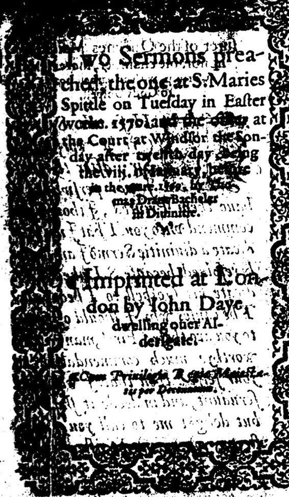 jdmccafferty's tweet image. 8 Jan 1570: Thomas Drant preaches at Court in #Windsor 'inveighing against the vanity of secular attire'.      You have to wonder how that played out on the day (eebo)