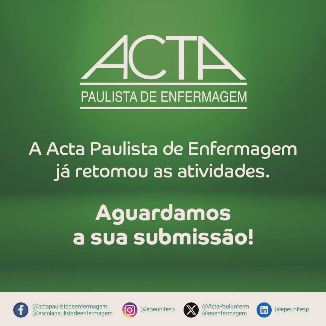 🔗 acta-ape.org

#acta #ape #ActaPaulEnferm #actapaulistadeenfermagem