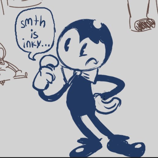 Something is inky.... #BATIM #bendy
