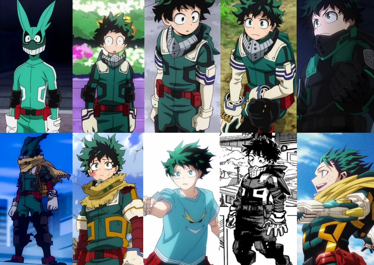 YHimeragi41766's tweet image. DEKU'S COSTUME