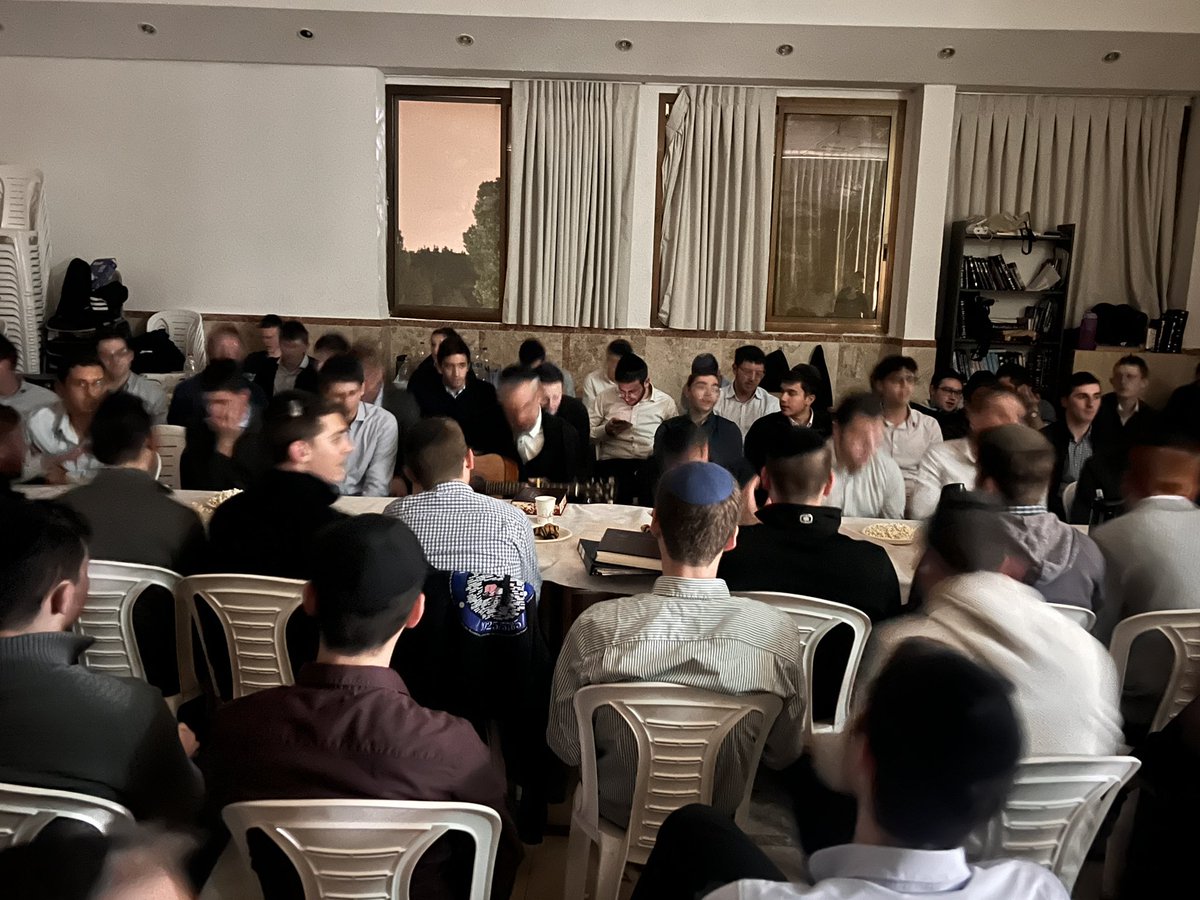 Leyl Shishi in Sha’alvim with Rav Yisroel Kaminetsky! #Shaalvim5786