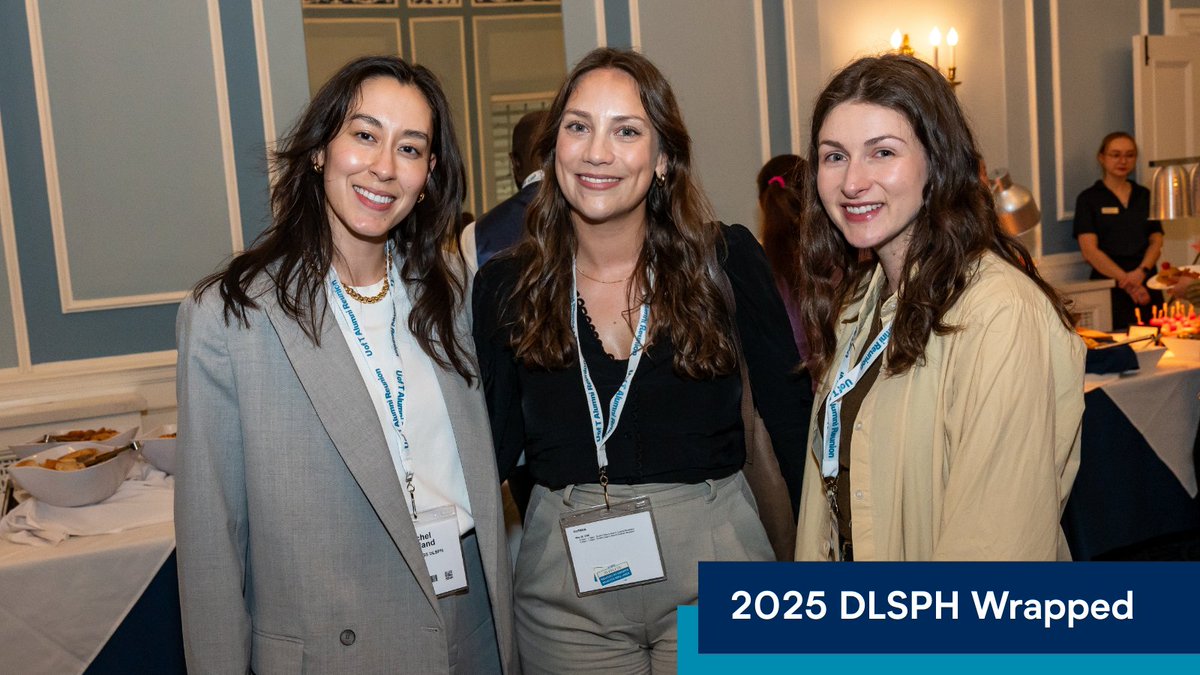 UofT_dlsph's tweet photo. In May, DLSPH alumni gathered to mingle and celebrate at the Dean’s Alumni Cocktail Reception, part of our Alumni Reunion activities.
#2025DLSPHwrapped #Alumni #DLSPHalumni #UofTAlumni https://t.co/MdclqGMm6p