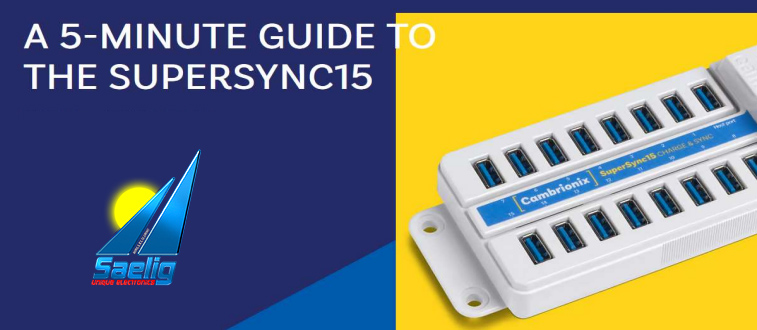 The Cambrionix SuperSync15 is a premium, industrial grade USB hub, enabling you to charge, connect and manage your devices quickly, reliably and safely. Built with fifteen downstream USB-A ports, it delivers up to 5 Gbps to each port.
saelig.com/news/articles/…