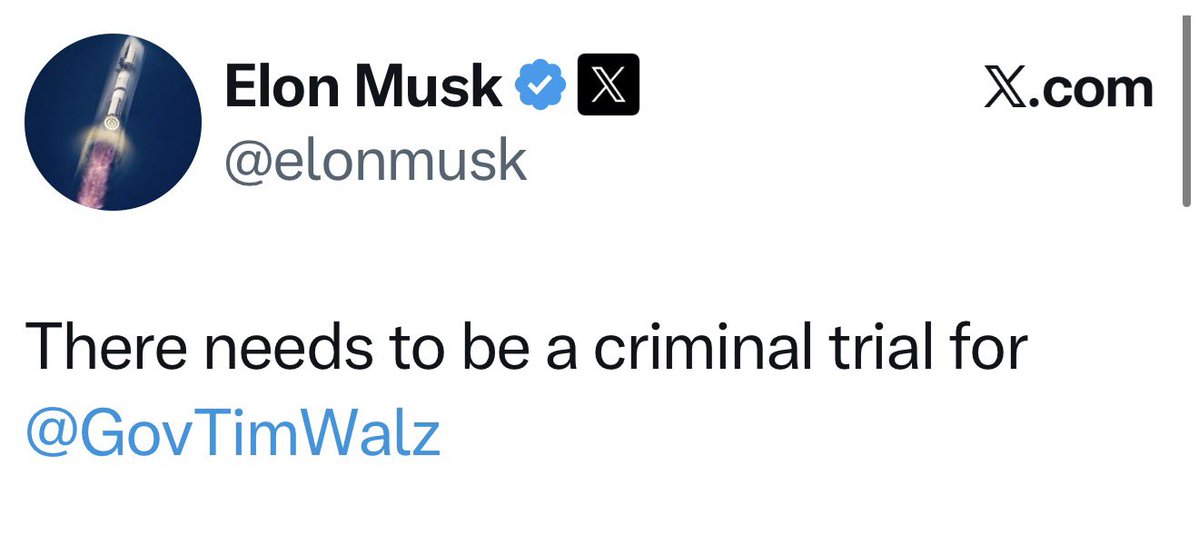 GuntherEagleman's tweet image. Arrest Tim Walz!