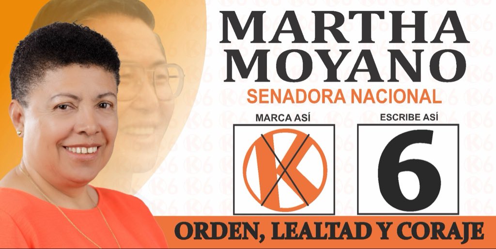 marthamoyano's tweet photo. Anuncio mi candidatura al senado nacional, soy el número 6 de Fuerza Popular.
Soy fujimorista hasta el último de mis días ! 
El orden  se impone, no se propone. https://t.co/dpemjKFbp1