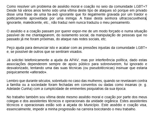 DROPE525197's tweet photo. Assédio moral e coação https://t.co/qgwlBvZ305