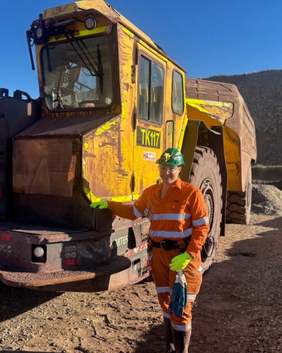 bhp's tweet image. "The community makes life here. Everyone shares stories over dinner. I'm proud to be part of the Olympic Dam team."

Meet Sam, a mother of three and an underground truck driver at Olympic Dam in South Australia.

#BHP #Mining #SouthAustralia