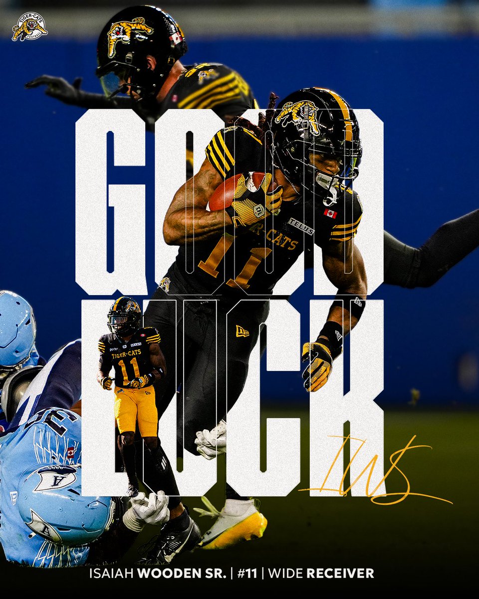 Ticats's tweet photo. โBoth players have earned this opportunity, and we fully support them in taking on this new challenge in their careers. We wish them all the best.โ ๐
Weโve released wide receiver Isaiah Wooden Sr. and punter Nik Constantinou to pursue opportunities in the NFL.
๐๏ธ | https://t.co/ud1fiIIvYL