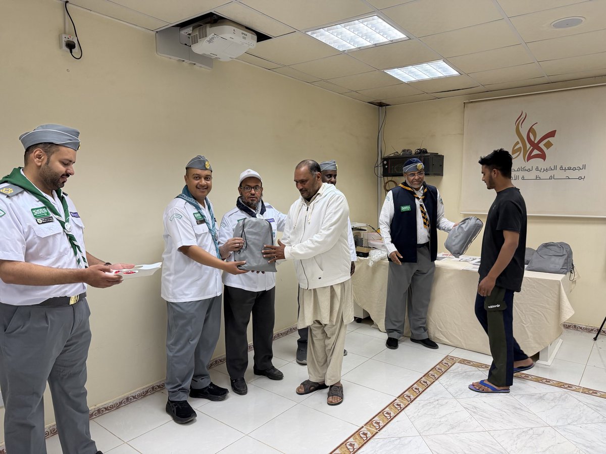 مكتب رواد كشافة الأفلاج tweet media