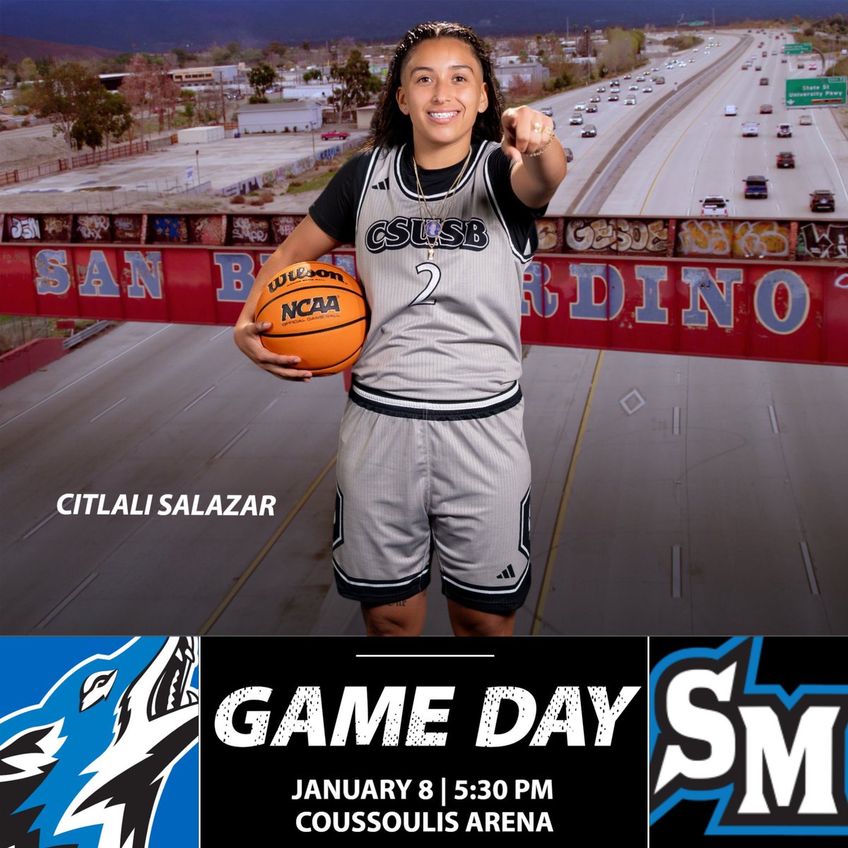 CSUSB Women’s Basketball tweet media