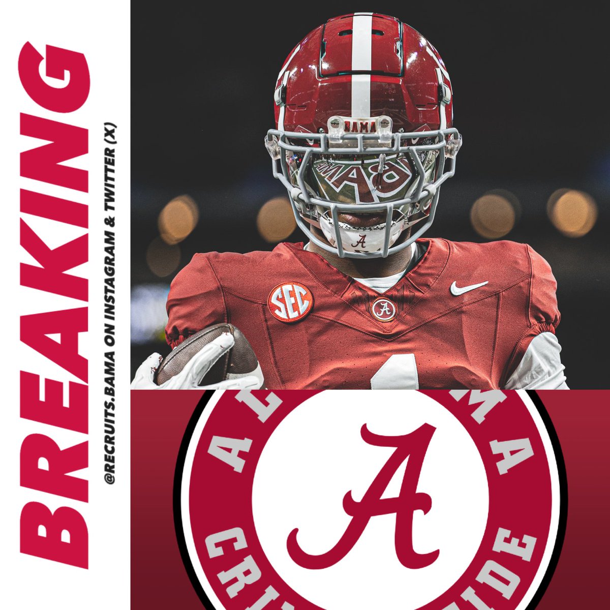Recruits Bama tweet media