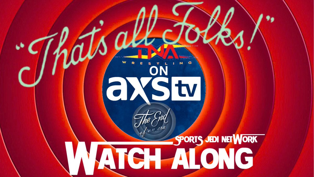 SPORTSJEDIMEDIA's tweet photo. This is the LAST #TNAiMPACT on #AXSTV 
LIVE WATCH ALONG. #SportsJediNetwork https://t.co/vkXUNxJCmD
Pull up or get left behind. We’ll be watching. Loudly.
 Santana/Kazarian contract signing  
International title Stacks vs Maclin 
The System (one last time as a whole team) vs Hardys/Slater/Cedric
Order 4 address GENESIS
Dani Luna vs Harley Hudson
We’re live reacting.

#TNATHURSDAYNIGHTiMPACT #FinalImpact #EndOfAnEra #TNALive #SportsJediNetwork
