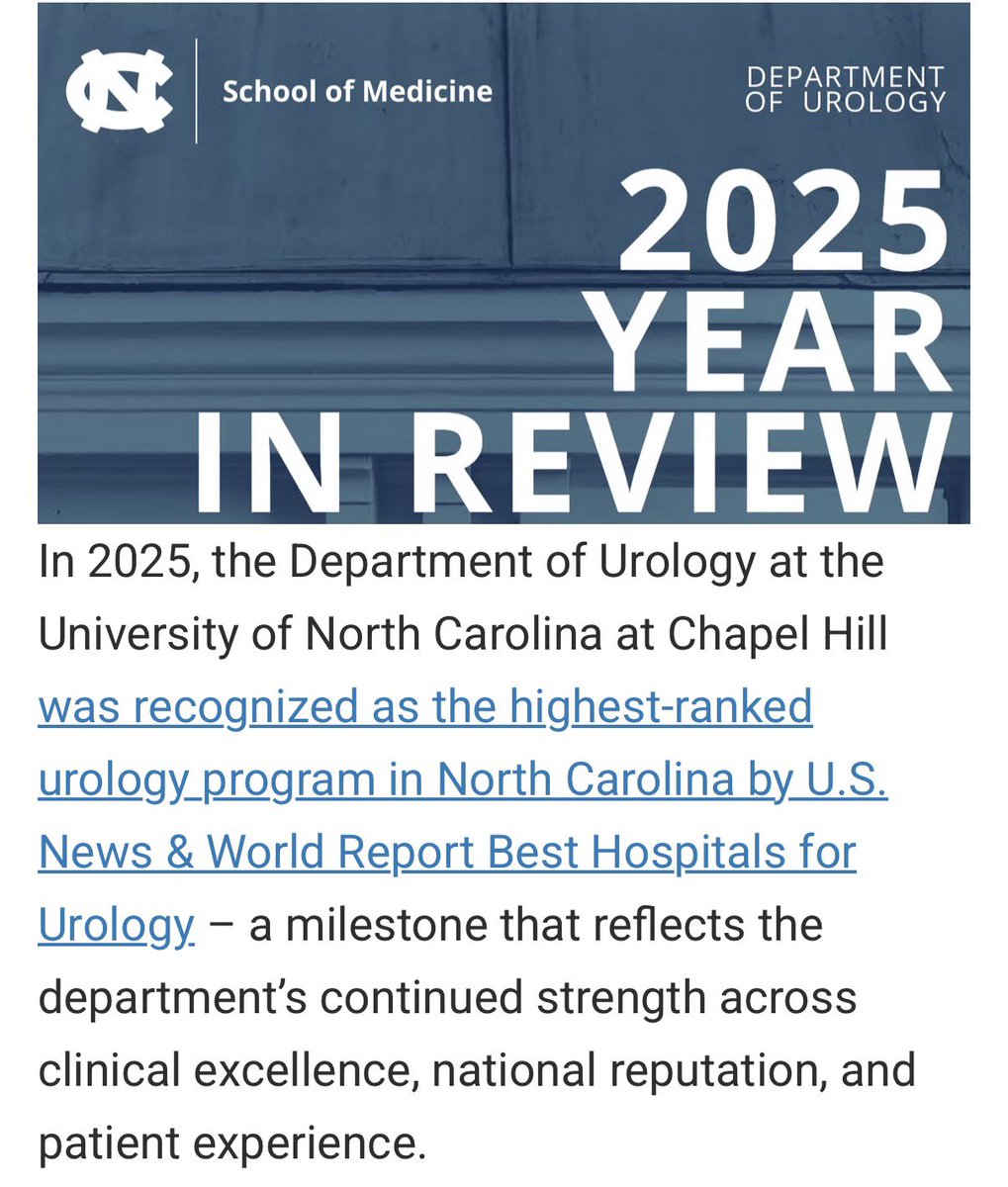 Urology@UNC tweet media