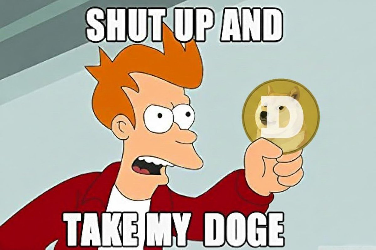 dogecoin's tweet image. shibes walking into any store evr: