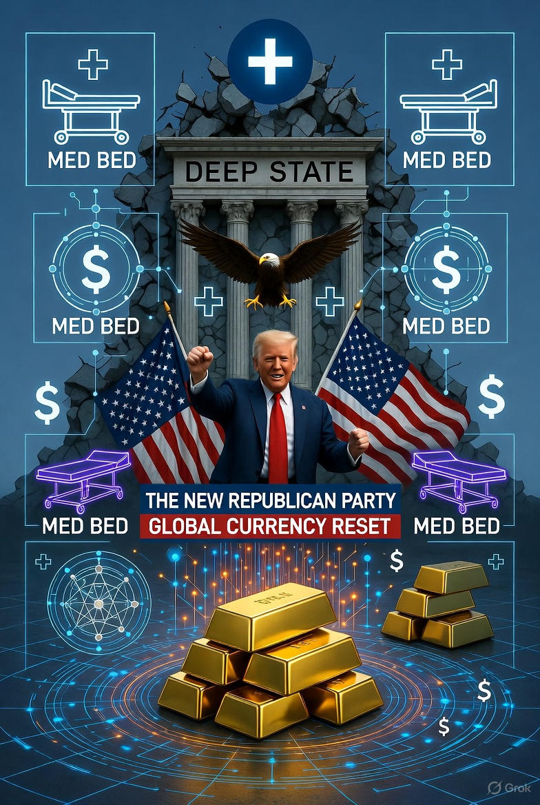 The Quantum Leap: Trump's NESARA/GESARA Activation Ushers in a Golden Age of Prosperity and Healing!

Fellow patriots, imagine waking up in a world where your debts vanish overnight, your bank account swells with rightful abundance, and diseases that have plagued humanity for