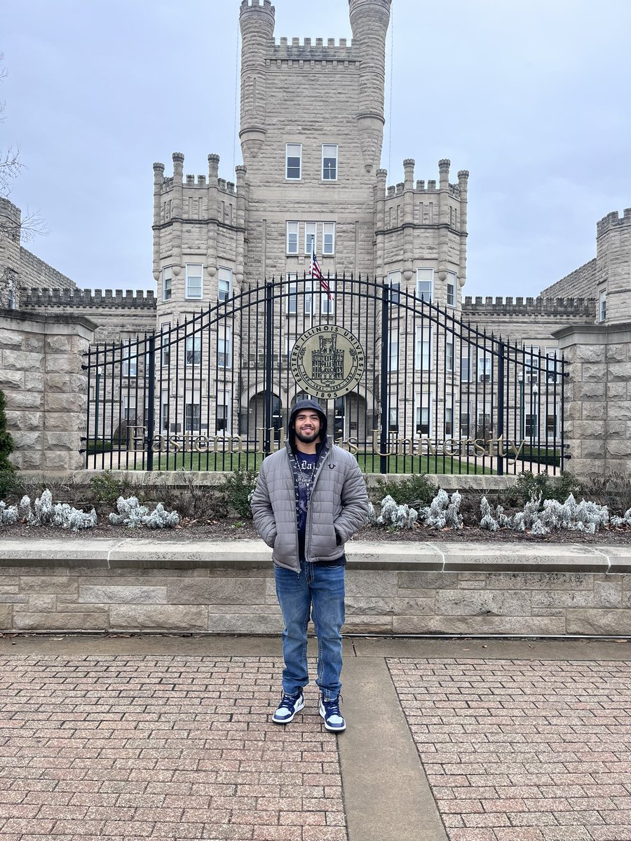 _JoshuaPastrana's tweet photo. Thank you @EIU_FB for an amazing official visit and outstanding hospitality! https://t.co/if9fKUebtW