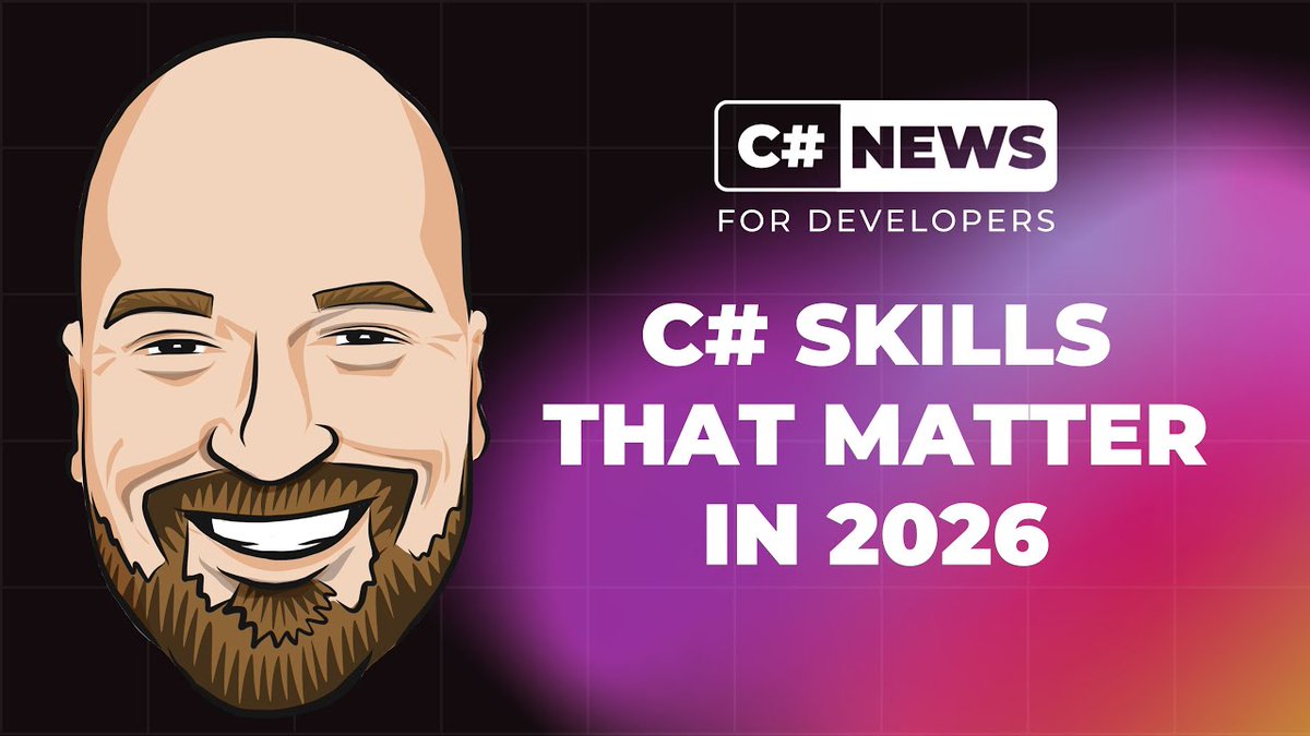 Telerik's tweet image. AI has changed the game, but has it replaced the need for skilled #cSharp deves? 🤖 

See what @IAmTimCorey has to say &amp;amp; grab his guide to navigating the 2026 software landscape with total confidence: prgress.co/4qk4Kkc
