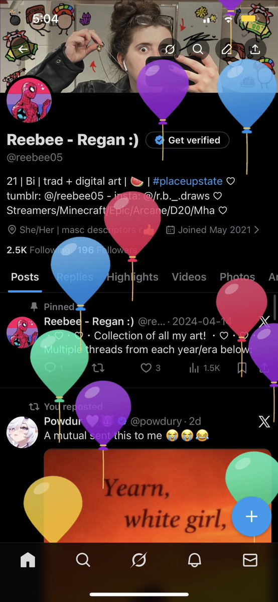 reebee05's tweet image. Ballooonnsssssss