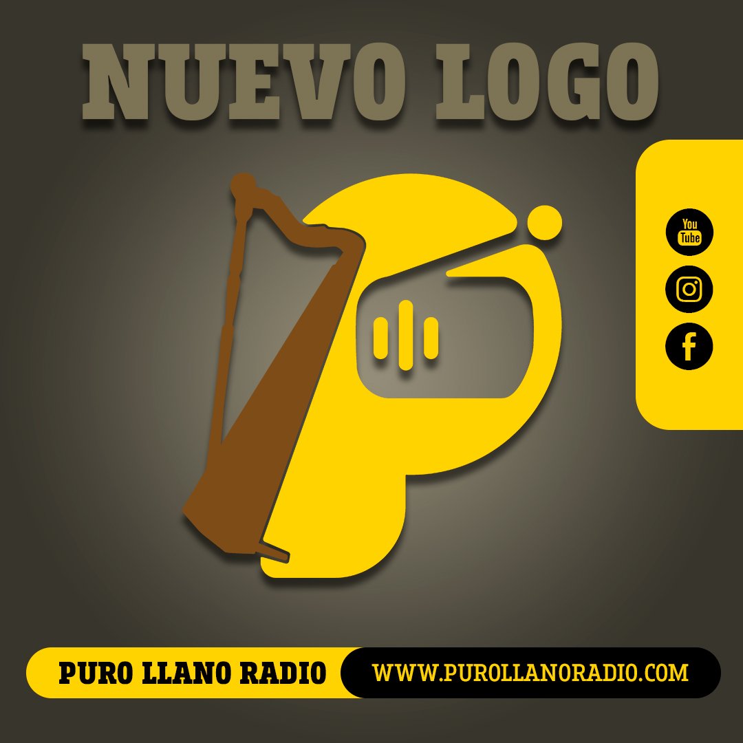 NUEVO LOGO
#purollanoradio #arpa #cuatro #maracas #venezuela #colombia #amazonas