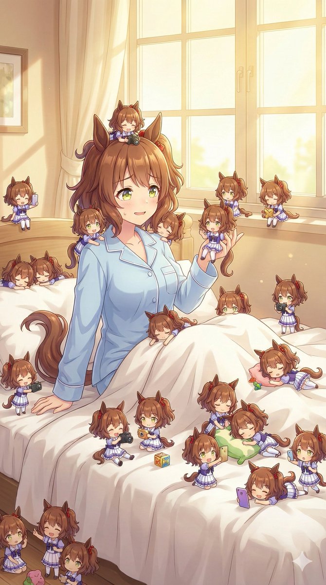 うまちゃん おはマーちゃん🌄 #ウマ娘