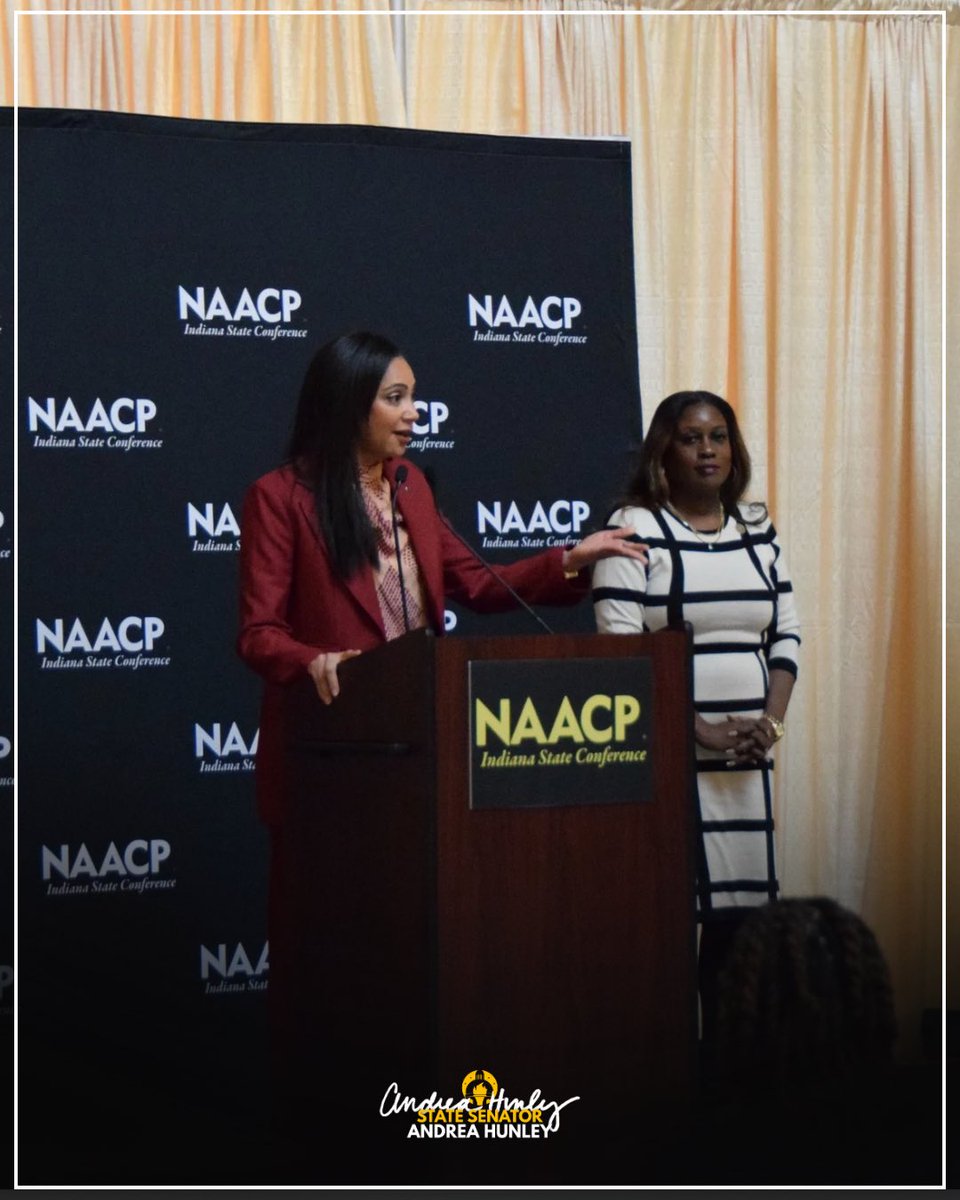 Senator Andrea Hunley tweet media