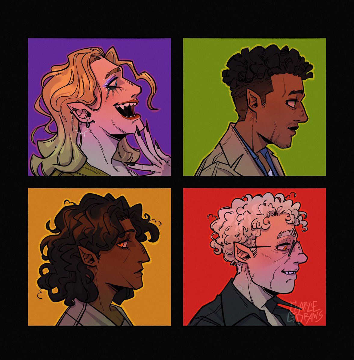 charliegdraws's tweet image. vampirez #iwtv