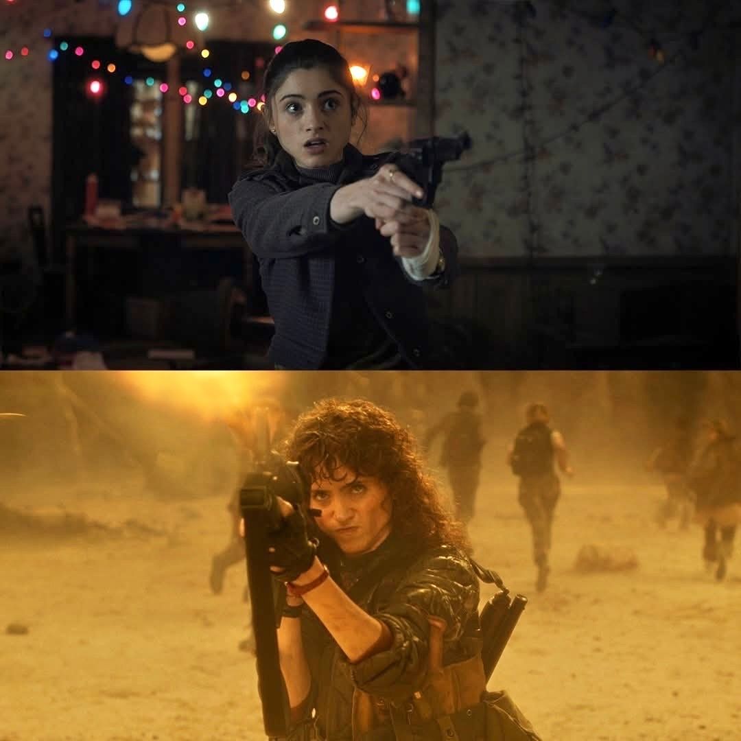 StrangerNews11's tweet image. She really became a badass.